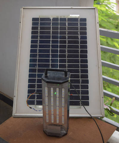 Solar LED Rechargeable Emergency Light