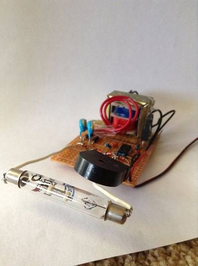 Simplest Geiger Counter