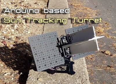 Arduino Sun Tracker Turret