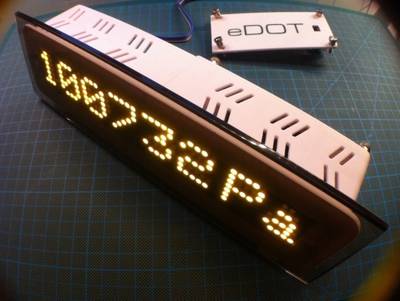 eDOT - Arduino Based Precision Clock and Weather Station