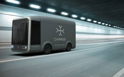 Delivering in your city from 2017 british auto tech company charge reveals new electric truck