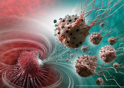 Legions of nanorobots target cancerous tumours with precision