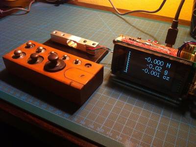 Arduino based digital scale with HX711 and VFD display