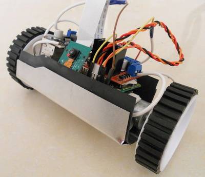 Raspberry Pi Surveillance Rover (Land Drone)