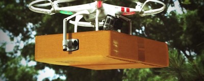 DPDgroup drone delivers parcels using regular commercial line