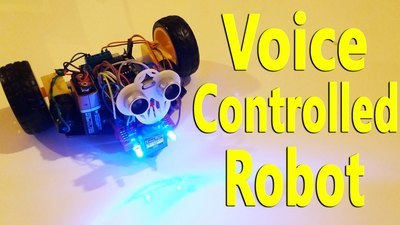 Arduino - Voice Controlled Robot (Bluetooth and Smartphone)