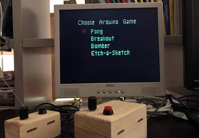 Arduino VGA Games 4-in-1
