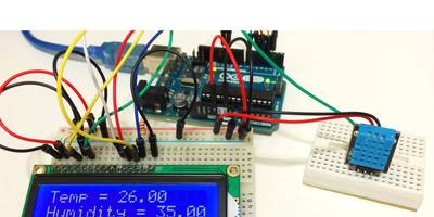 How to set up the DHT11 humidity sensor on an Arduino
