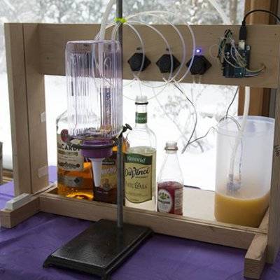 Build a Simple Cocktail Drinkbot with Arduino
