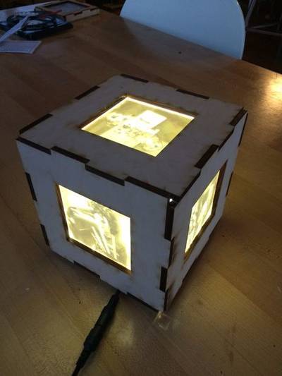 Lithophane Cube