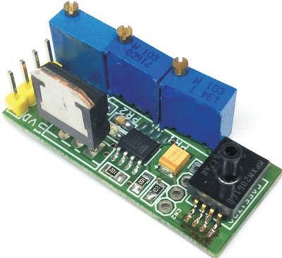 Simple Pressure Sensor Amplifier & Over Pressure Switch
