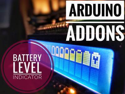 Arduino Addons : Battery Level Indicator