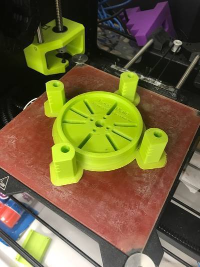 3D Printed Lathe