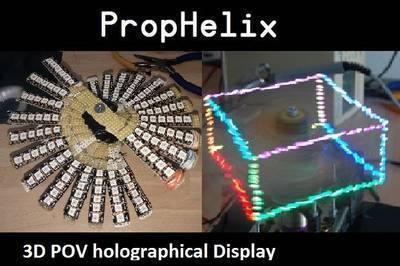 PropHelix - 3D POV Display