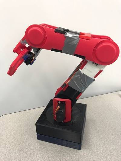 3D-Printed Robot Arm