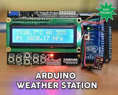 Arduino Easy Weather Station With BME280 Sensor