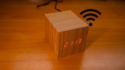 Wooden Digital Clock