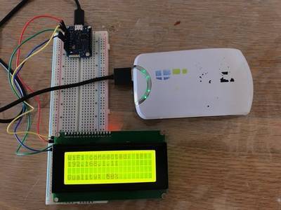 Arduino WIFI Quality signal display