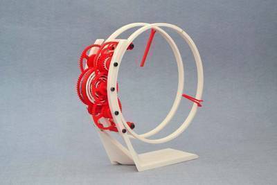 TORLO - a 3d printed electromechanical clock