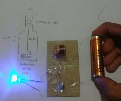 Efficient Joule Thief Power Supply