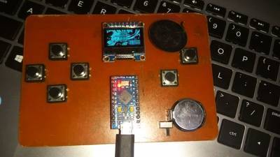 DIY Video Game Using Arduino (Arduboy Clone)