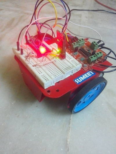 Voice Controlled Bluetooth Car