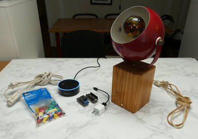 Smart Lamp With ESP8266 & Amazon Echo