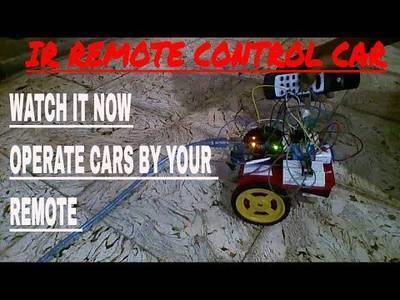 IR Remote Controlled Robot