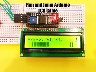 Run and Jump Arduino LCD Game
