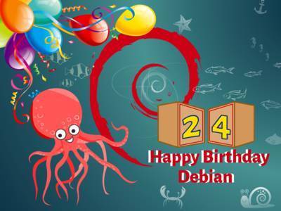 Debian turns 24!