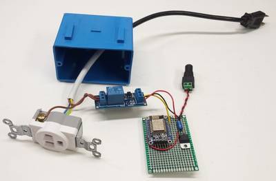 Wi-Fi IoT Electrical Outlet: Turning on a Coffee Maker Remotely