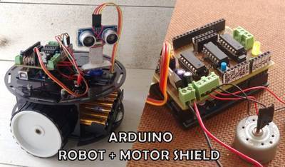 DIY Multi-Purpose Robot Base and Motor Shield