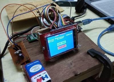 Weighing Scale With Touchscreen (Arduino) 