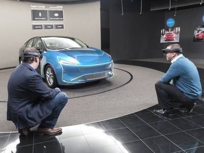 Make Way For Holograms: New Mixed Reality Technology Meets Car Design As Ford Tests Microsoft Hololens Globally