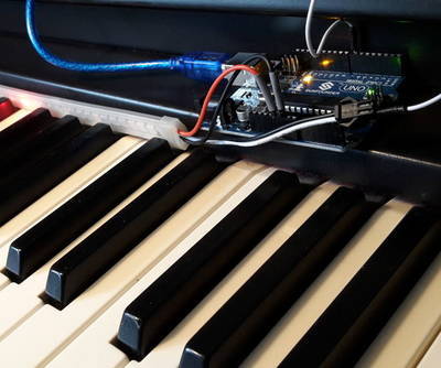 MuseScore+Arduino+LEDs+MIDI = Piano Tutor