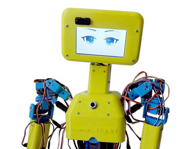 ASPIR: Full-Size 3D-Printed Humanoid Robot