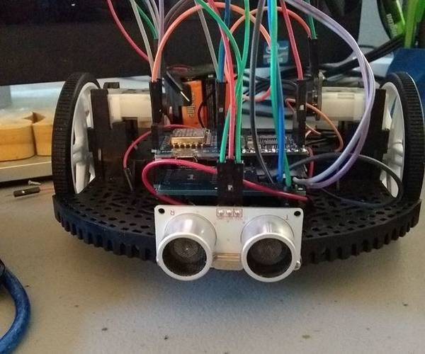 Wemos D1 Mini WIFI Robot (MQTT & UDP)