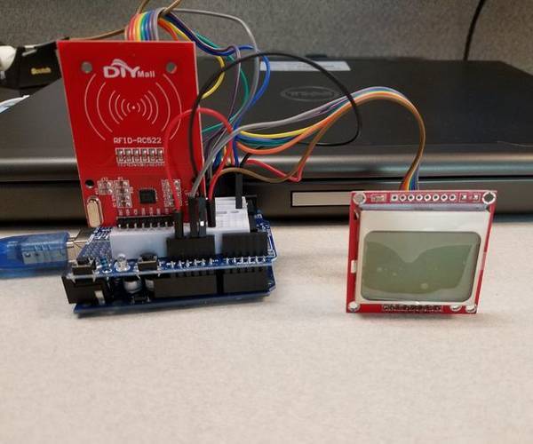 Yet Another Instructable on Using the DIYMall RFID-RC522 and Nokia LCD5110 With an Arduino