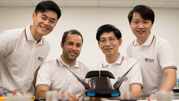 NUS-developed manta ray robot swims faster and operates up to 10 hours