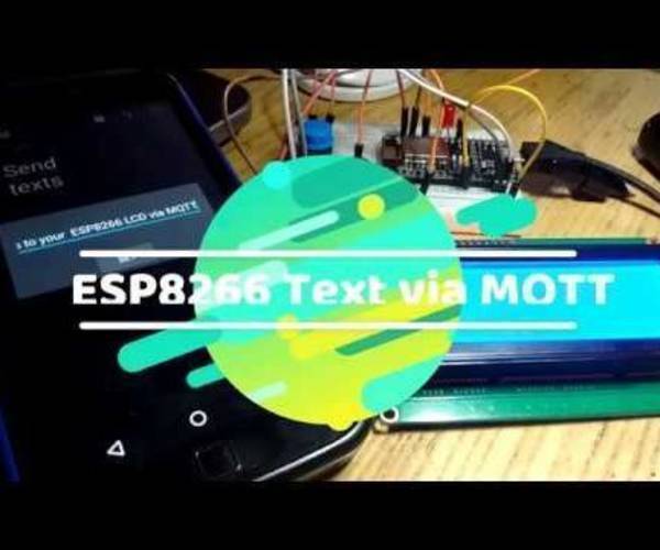 ESP8266/Arduino MQTT Memo Minder W/LCD (AKA Teenage Gamer Attention Getter!)