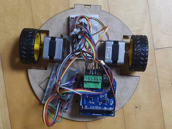 Tap & Drag Robotic Vacuum