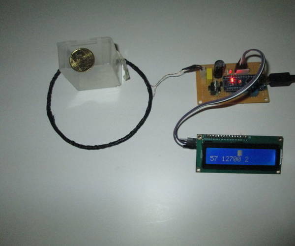 Arduino Based Pulse Induction Detector - LC-Trap