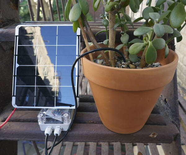 Solar Soil Moisture Meter With ESP8266