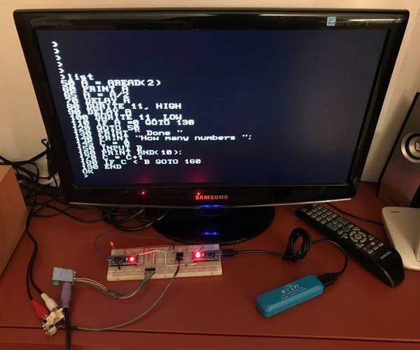 Arduino Basic PC With TV Output
