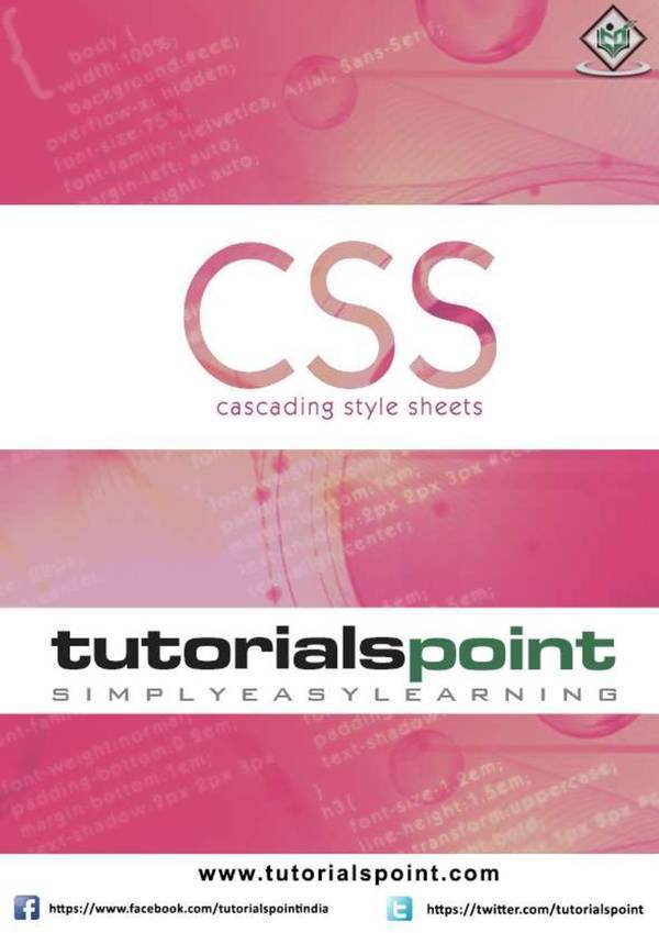 tutorialspoint - CSS Cascade Style Sheets