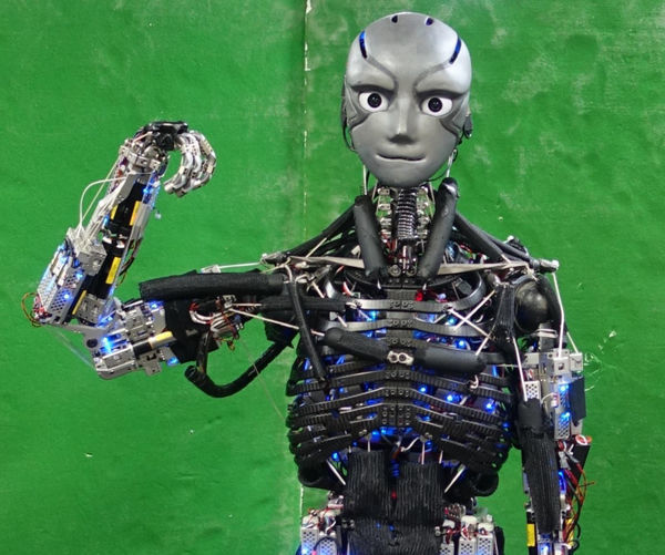 This humanoid robot works out (and sweats) like we do (or should)