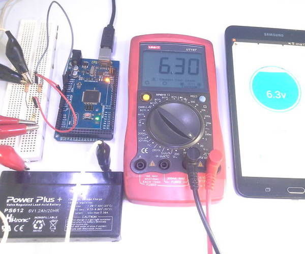 Measuring DC Voltage With Arduino and Node-RED