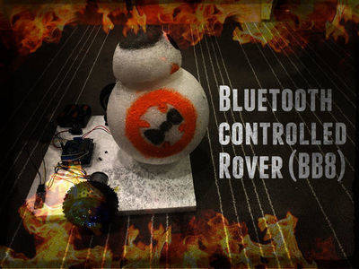 Bluetooth controlled rover (BB8)