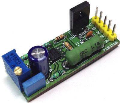 Constant Current Laser Diode Driver Circuit Using OPA2350 OpAmp