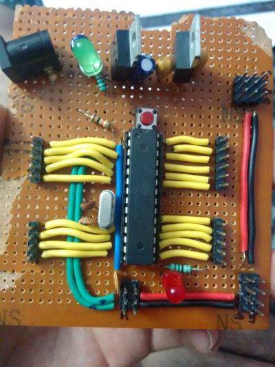 DIY Arduino: A perfboard and 3 simple steps...